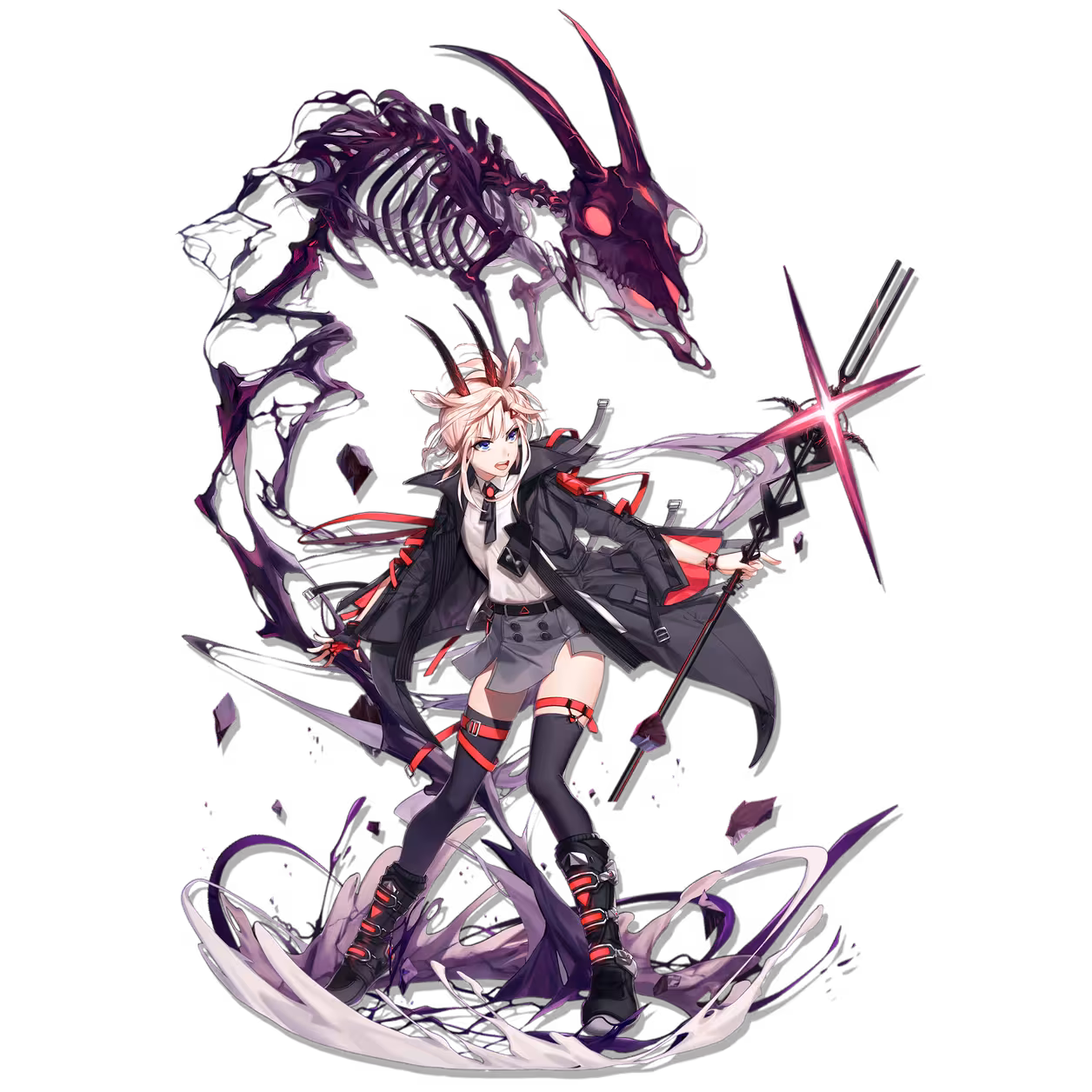 【明日方舟】干员档案及语音记录-地灵