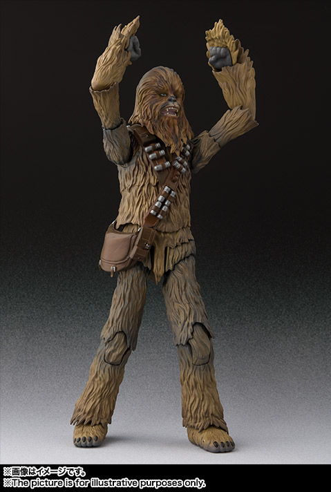 万代s.h.figuarts系列《游侠索罗:星球大战外传 》楚巴卡 开售公布