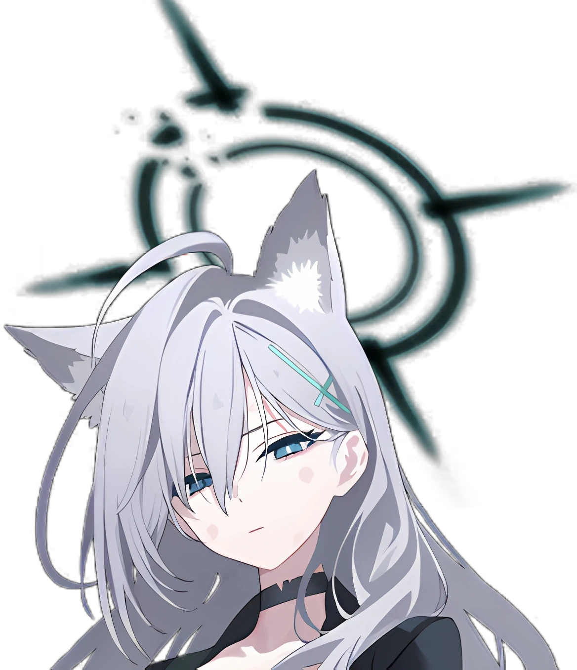 白子 -色彩&战损-（シロコ）——基沃托斯差分立绘 - 哔哩哔哩