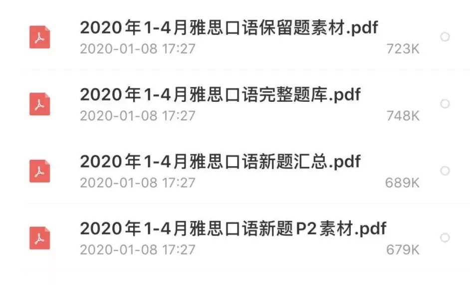 1 4月最新雅思口语完整题库 含素材 发布 可打印版pdf免费领取 哔哩哔哩