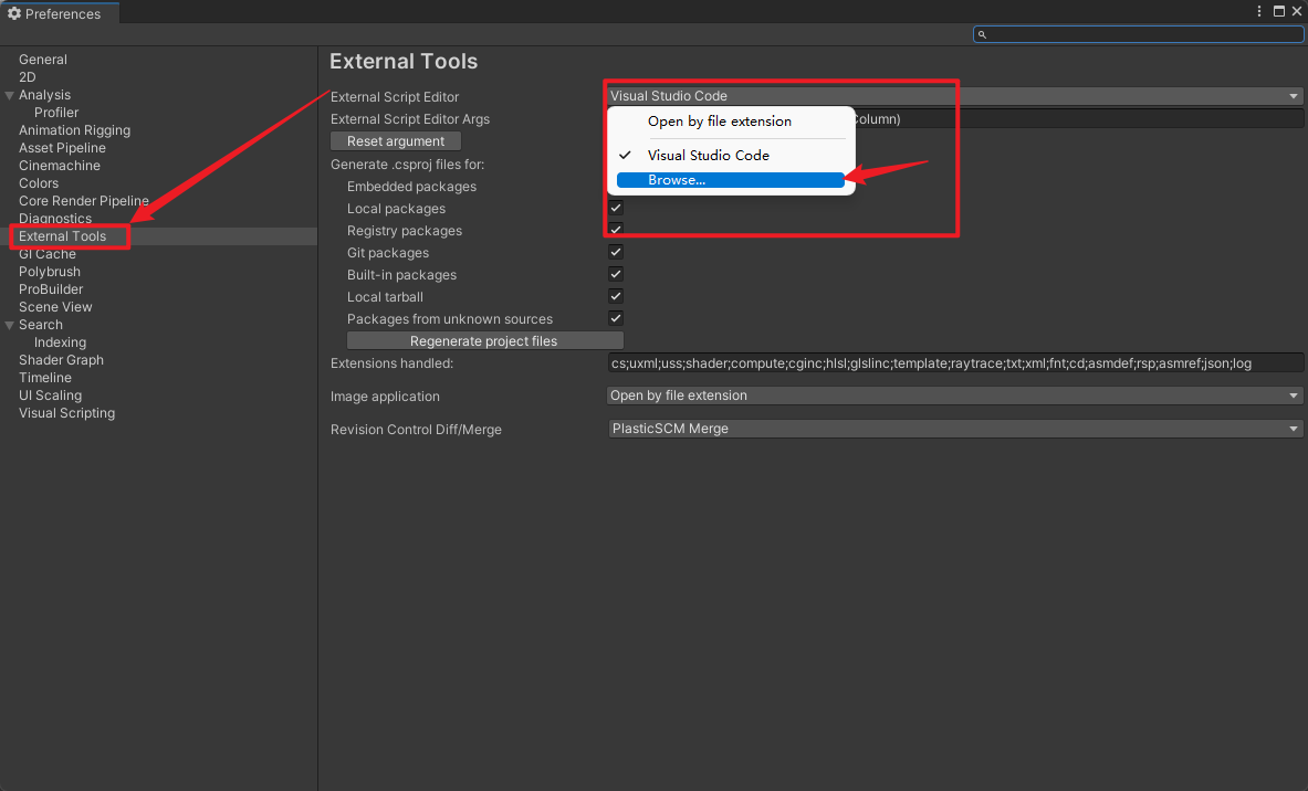 Unity vscode omnisharp error 