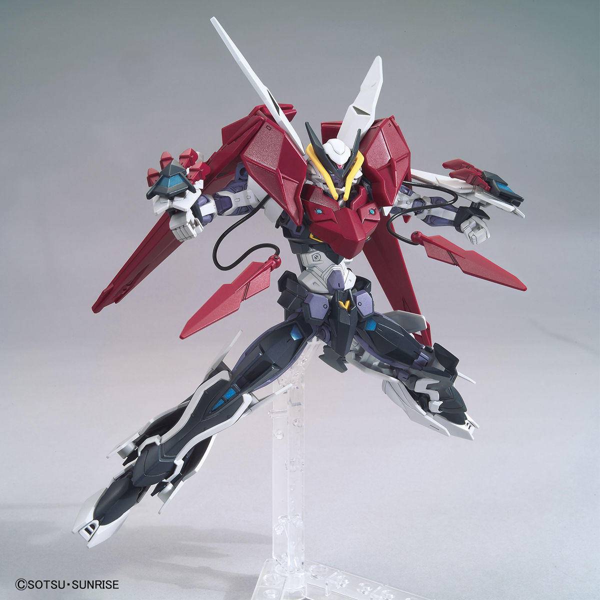 bandai 20年11月: hgbd:r 1/144 帝王异端重锻二型 新官图