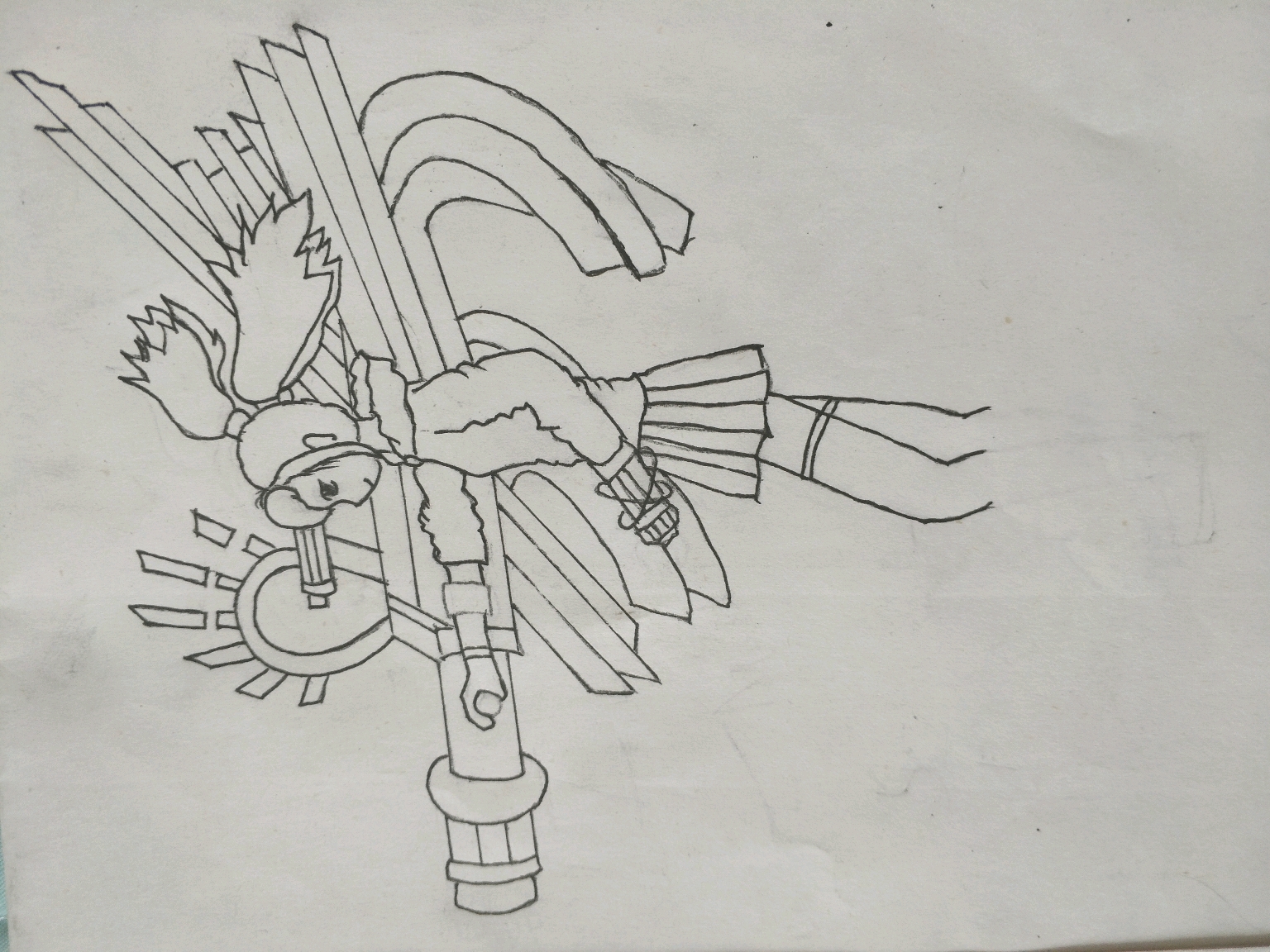 随手画--云茹&天秤