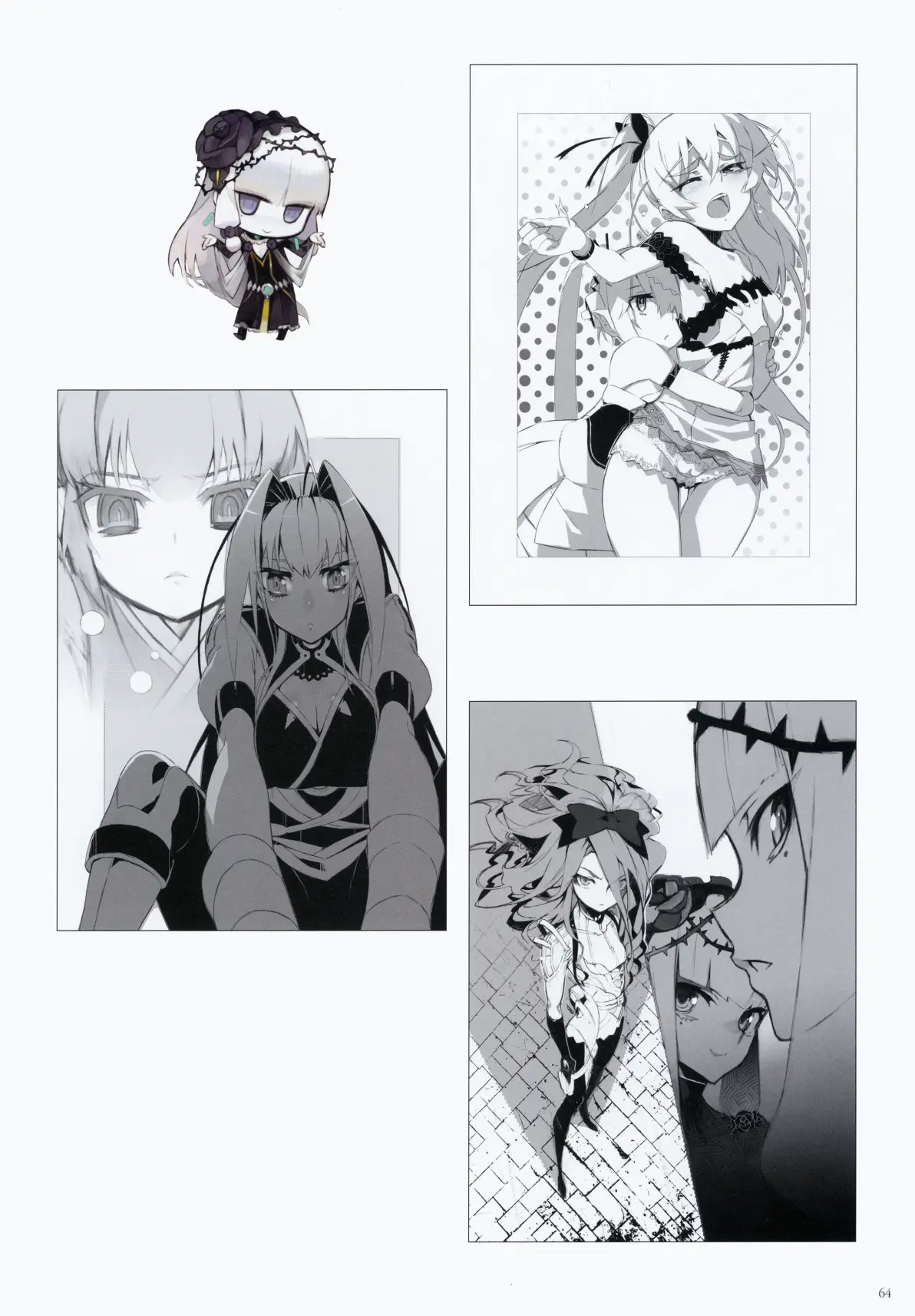 棺姬嘉依卡 なまにくatk 小说插画集