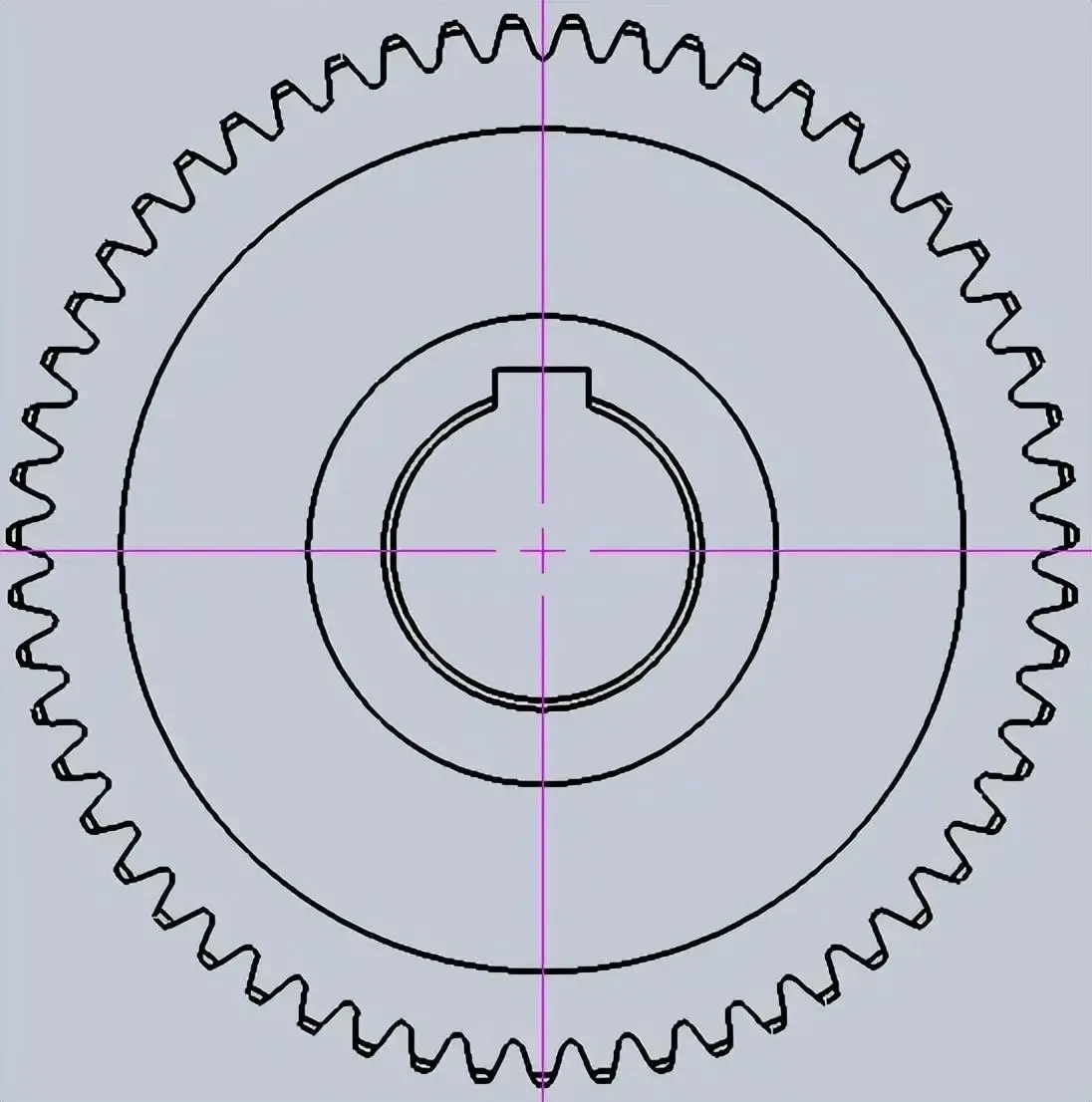 2-2003 机械制图 齿轮表示法]评估设计变更同向