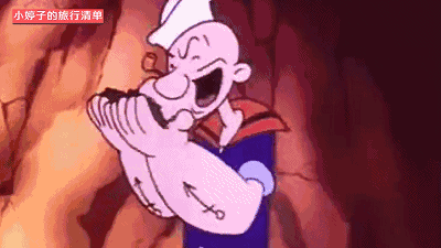 一吃菠菜就秒变肌肉男,瞬间力大无穷的大力水手波派,是很多人的童年