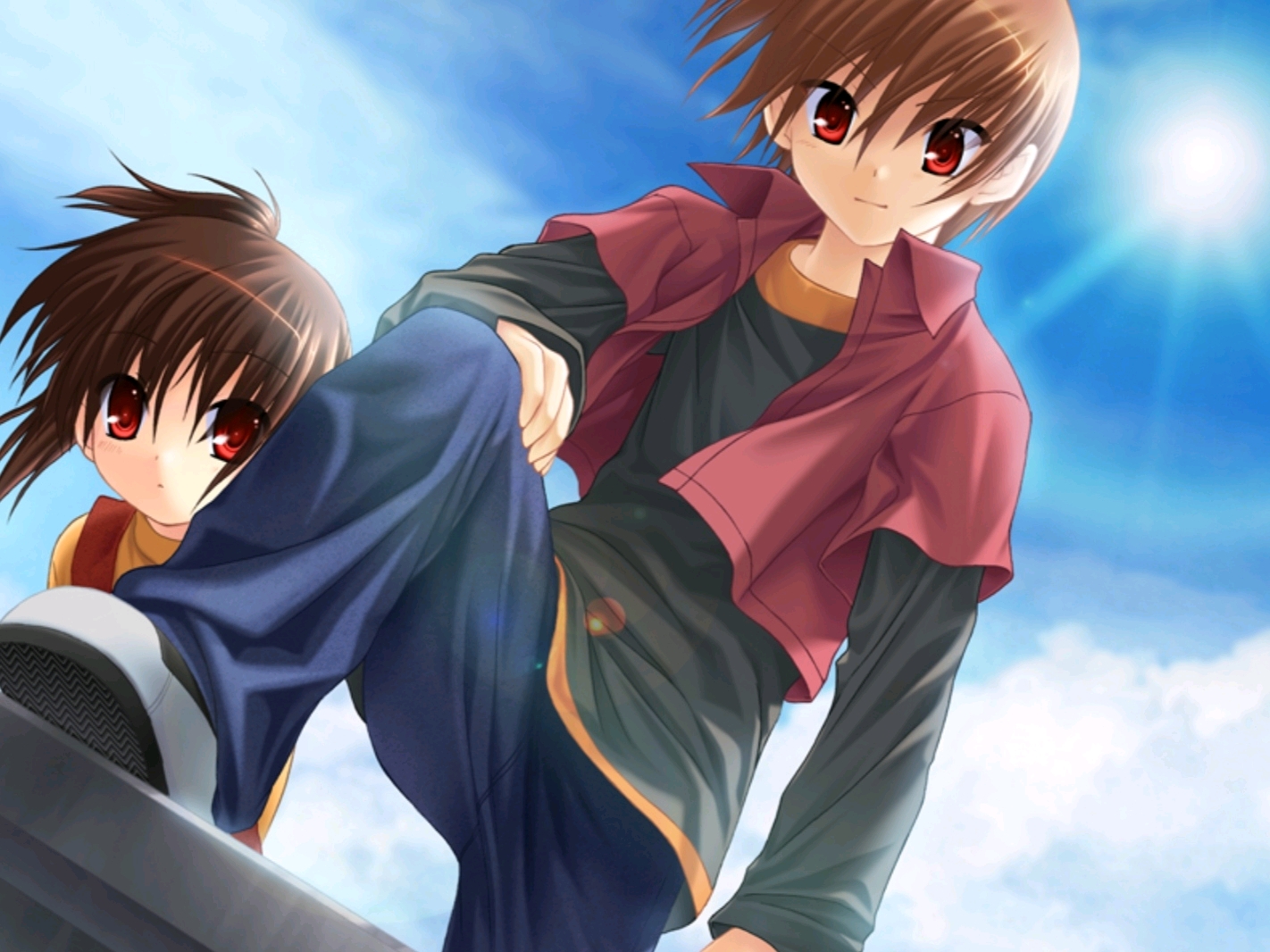 [KEY]Little Busters! [游戏cg下] 哔哩哔哩