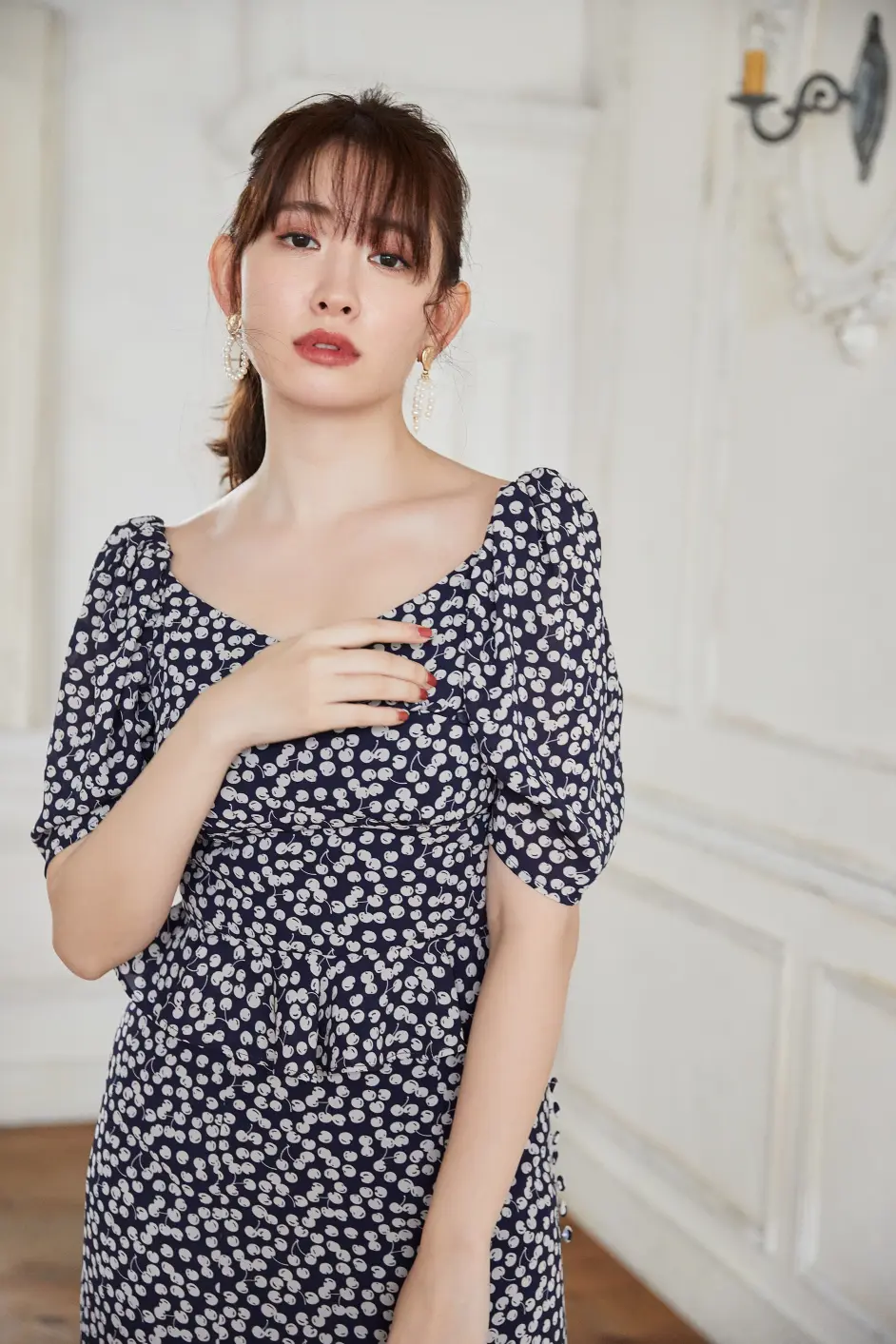 her lip to Maison Lace-Trimmed Playsuit - ルームウェア