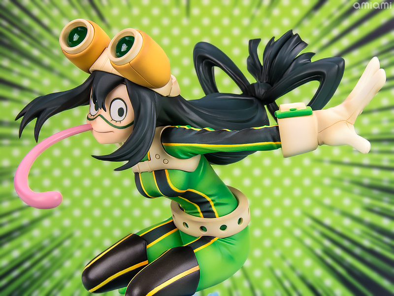 takara tomy《我的英雄学院》1/8 蛙吹梅雨 战斗服ver.