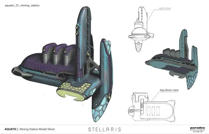 Stellaris开发日志 230 10 28 水生生物舰船和巨龙 哔哩哔哩