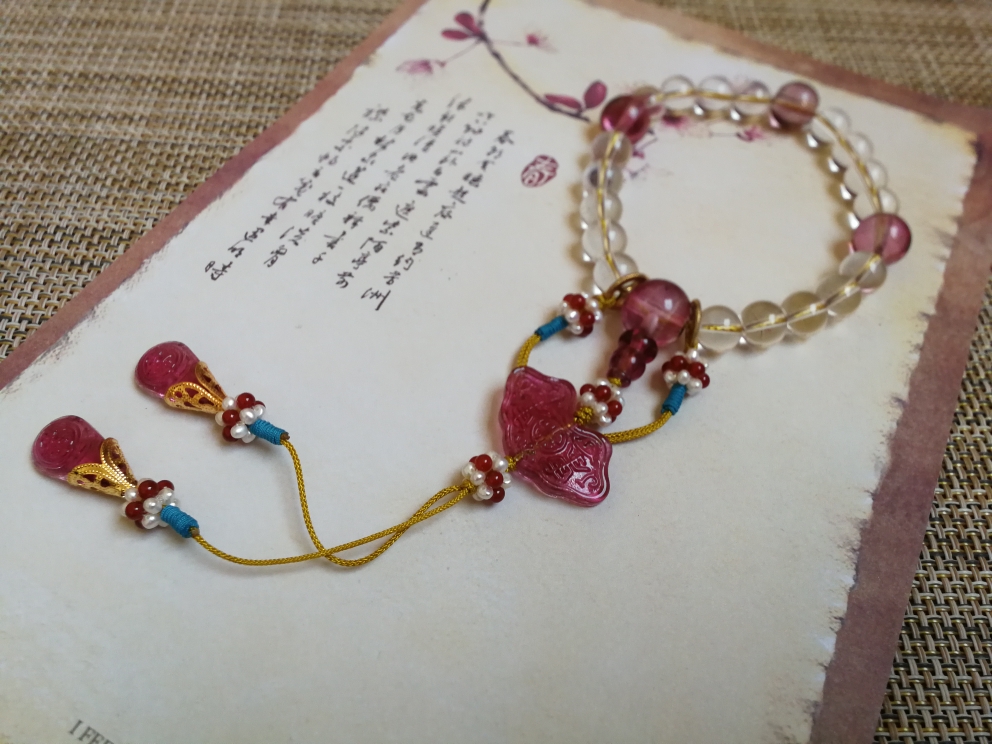 娘娘们的十八子手串