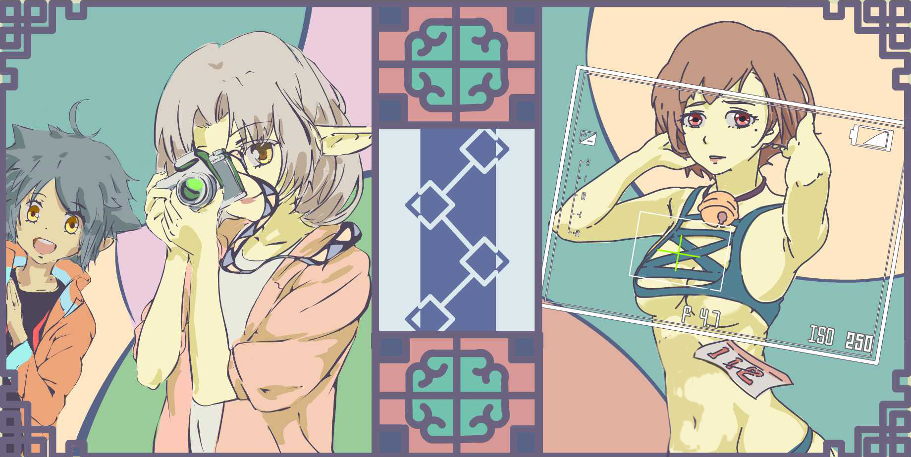 《黑白无双》设定壁纸 ed出品图放送!