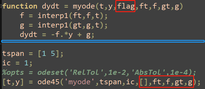 matlab ode45 matlab ode45