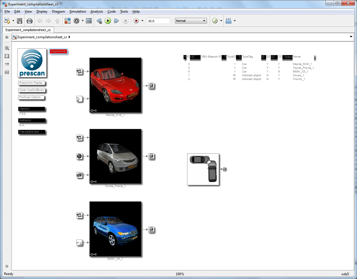 PreScan工程工作区或汇编表 哔哩哔哩
