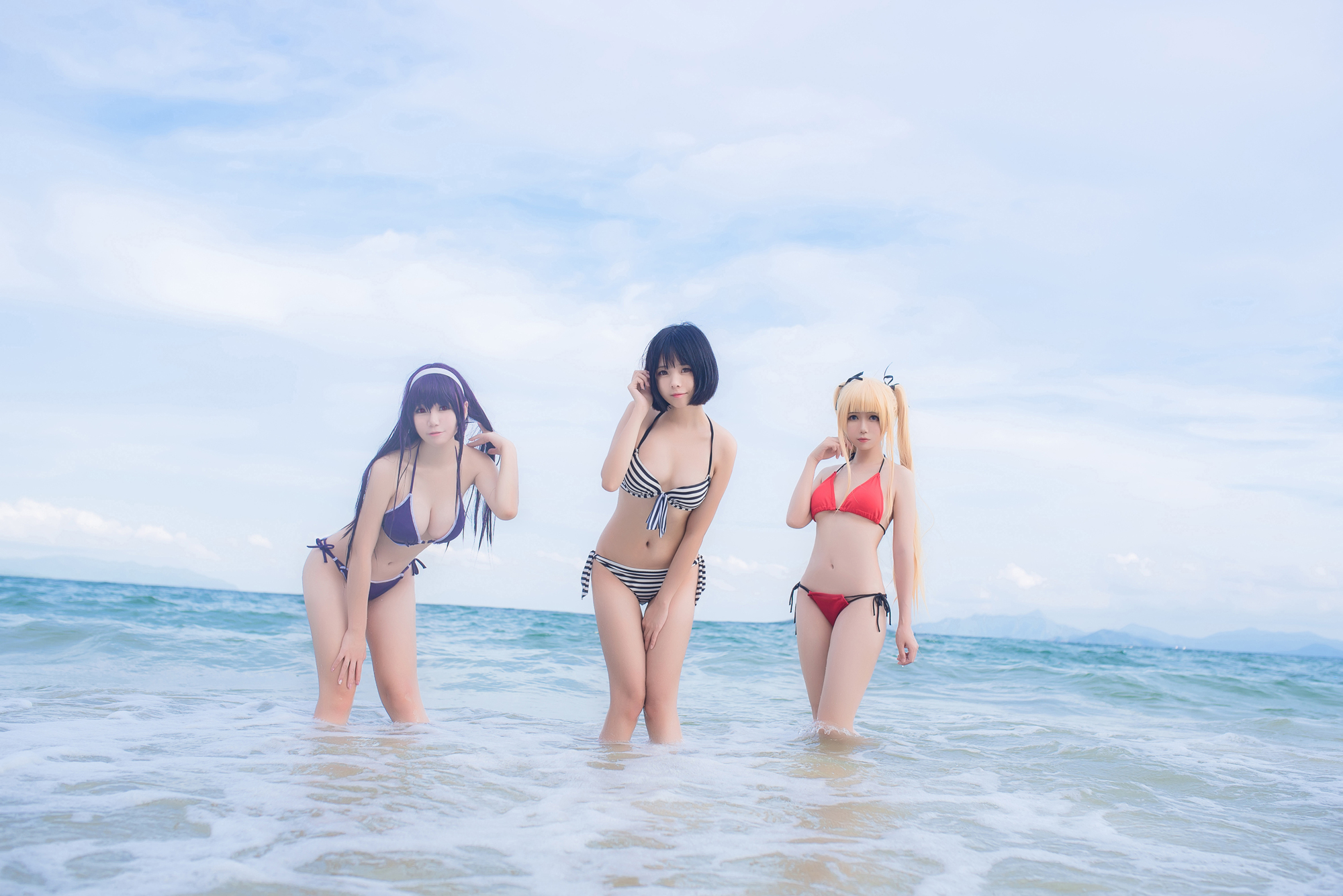 Yoko宅夏白金Saki小野妹子w路人女主的养成方法同人cosplay11