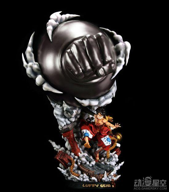 《海贼王》和之国三档路飞雕像 造型霸气高达