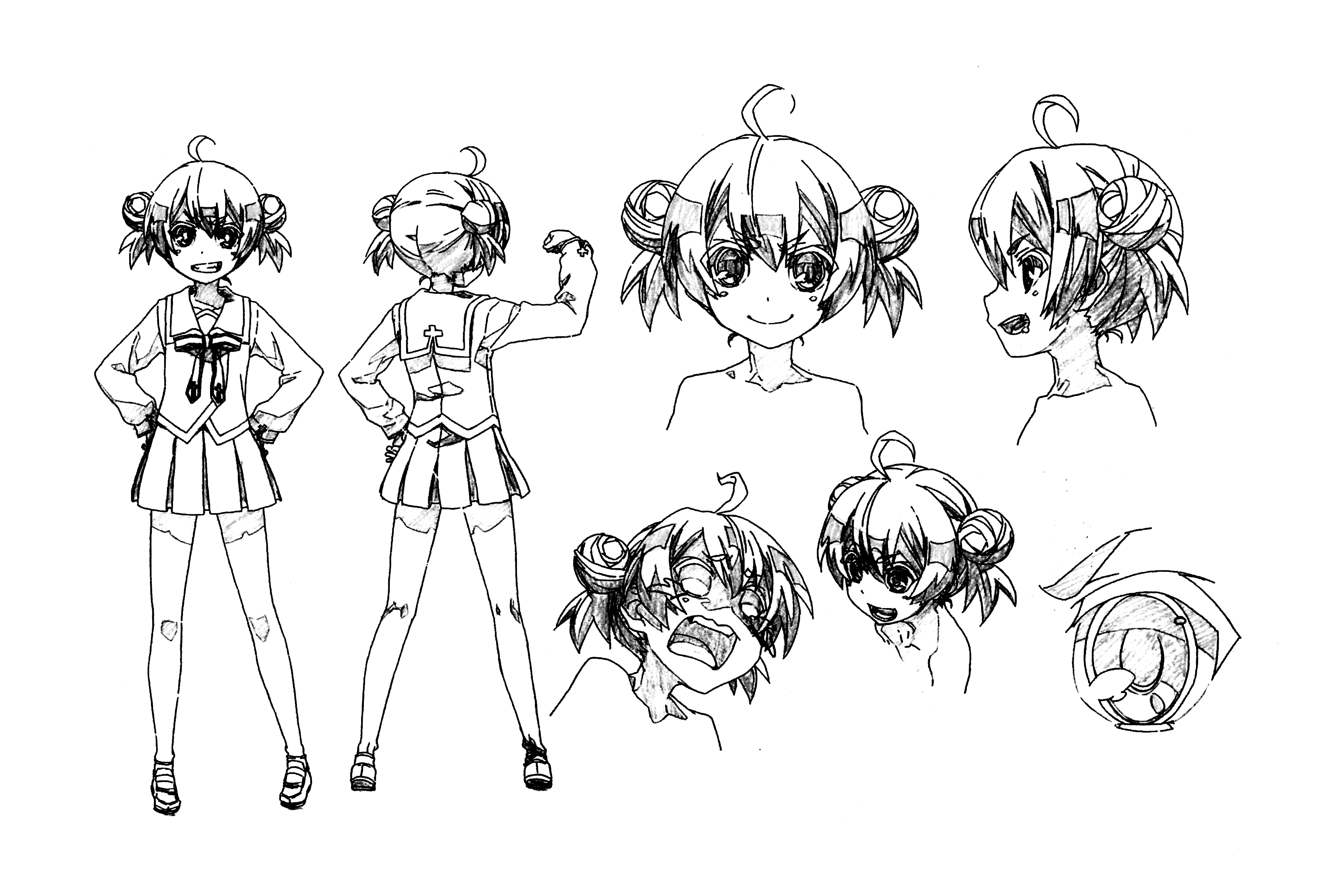 魔法少女伊莉雅 作画资料(下)