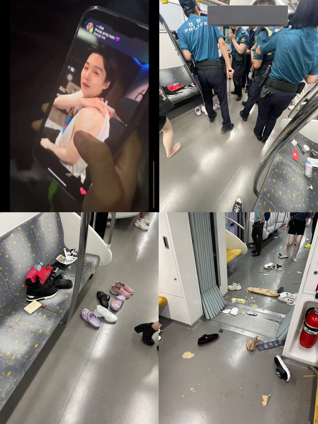 图片[5]-追星请克制！BTS粉丝搭地铁看偶像直播突然尖叫，引发恐慌致7人受伤-68影视