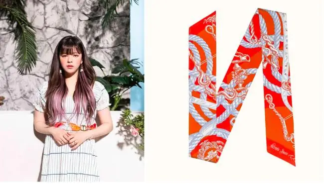 Twice这次的打歌服太猛了 直接用高级品牌丝巾当衣服 都太苗条了吧 哔哩哔哩