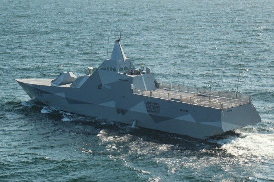 瑞典军工代表作(一)瑞典维斯比级轻型护卫舰  隐身军舰的祖师爷