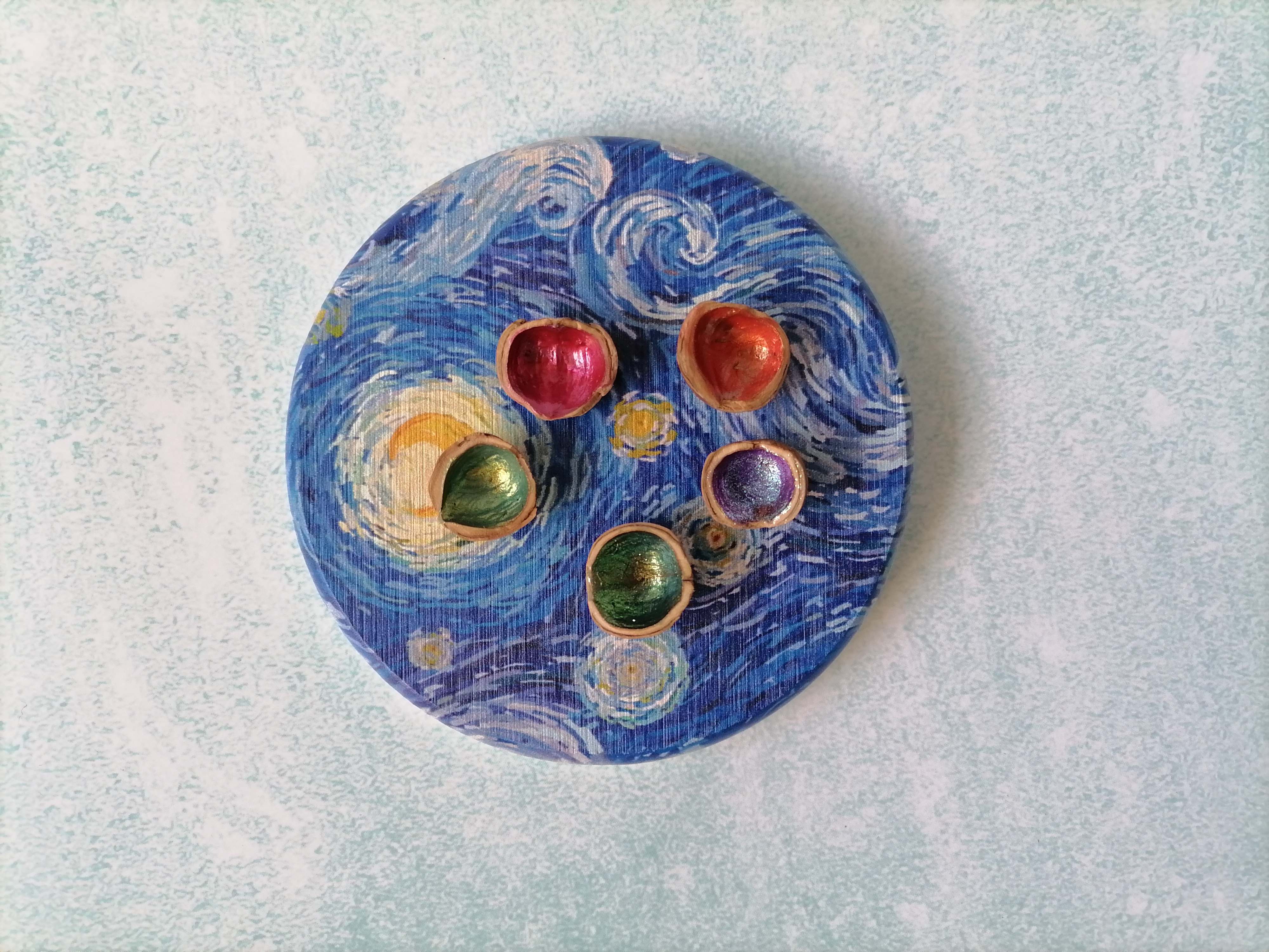 【小y和小绿】滴胶手工作品——浩瀚的星海和我的梦