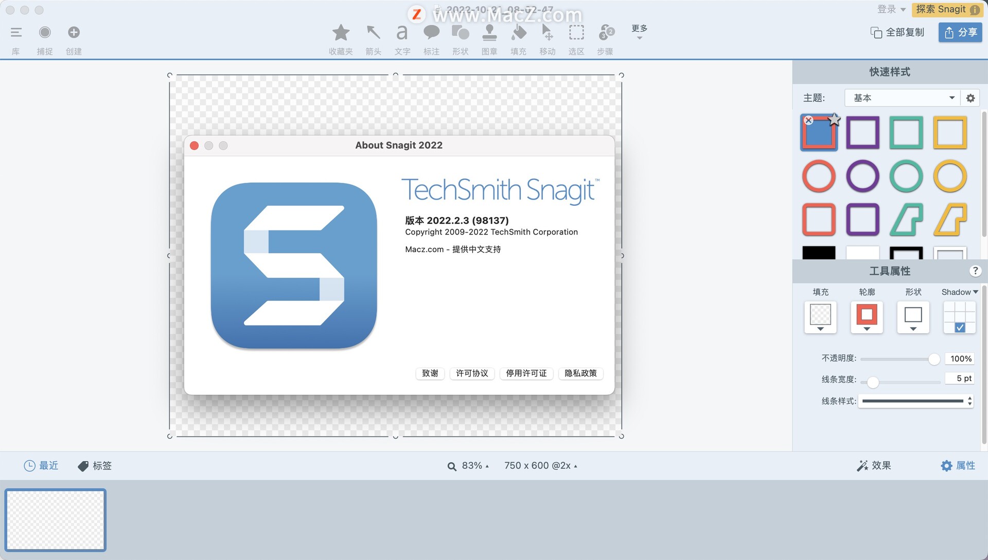 Snagit for mac v2022 2 3 