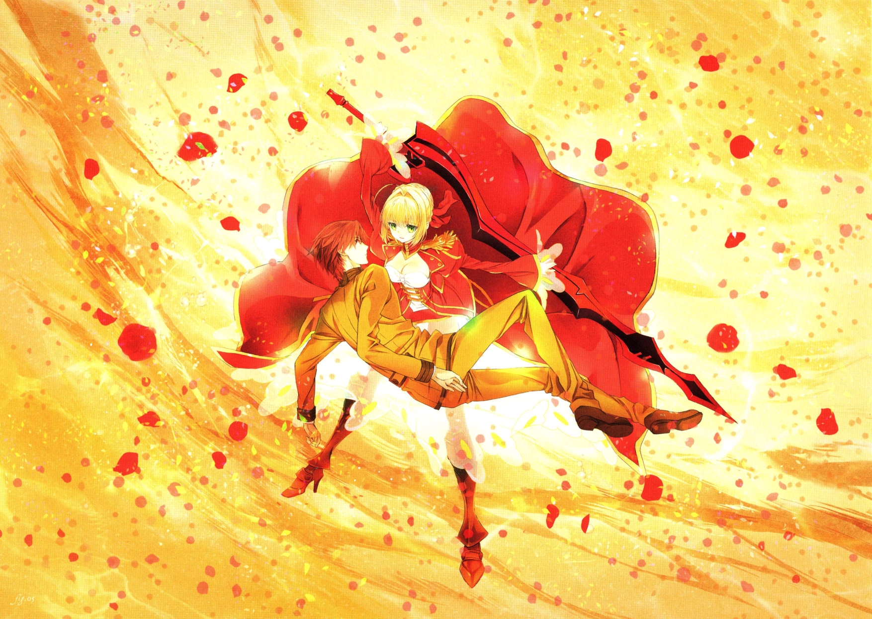 Fate Extra Last Encore Ending Illustration Book（1） - 哔哩哔哩