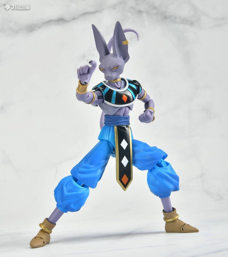 兴趣 模型手办 78动漫官方测评 万代 shf 比鲁斯 -活动限定配色-尾巴