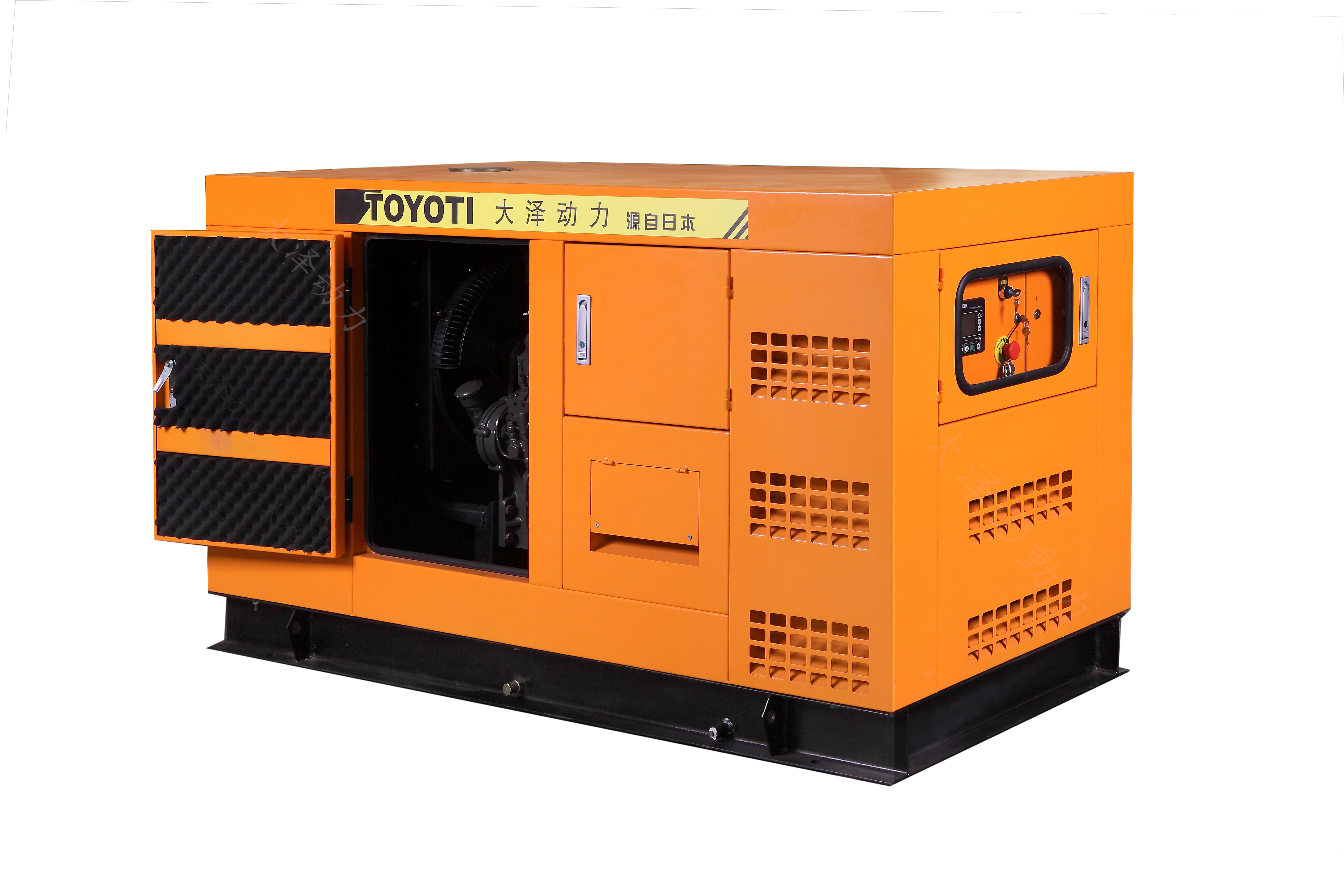 启动敏捷双缸柴油机20kw