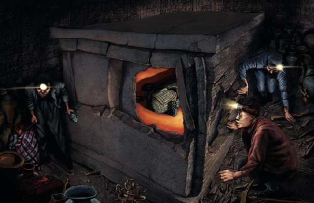 盗墓贼盗取30亿文物,将盗墓视作"赶集",在山里吃烧烤庆祝被抓