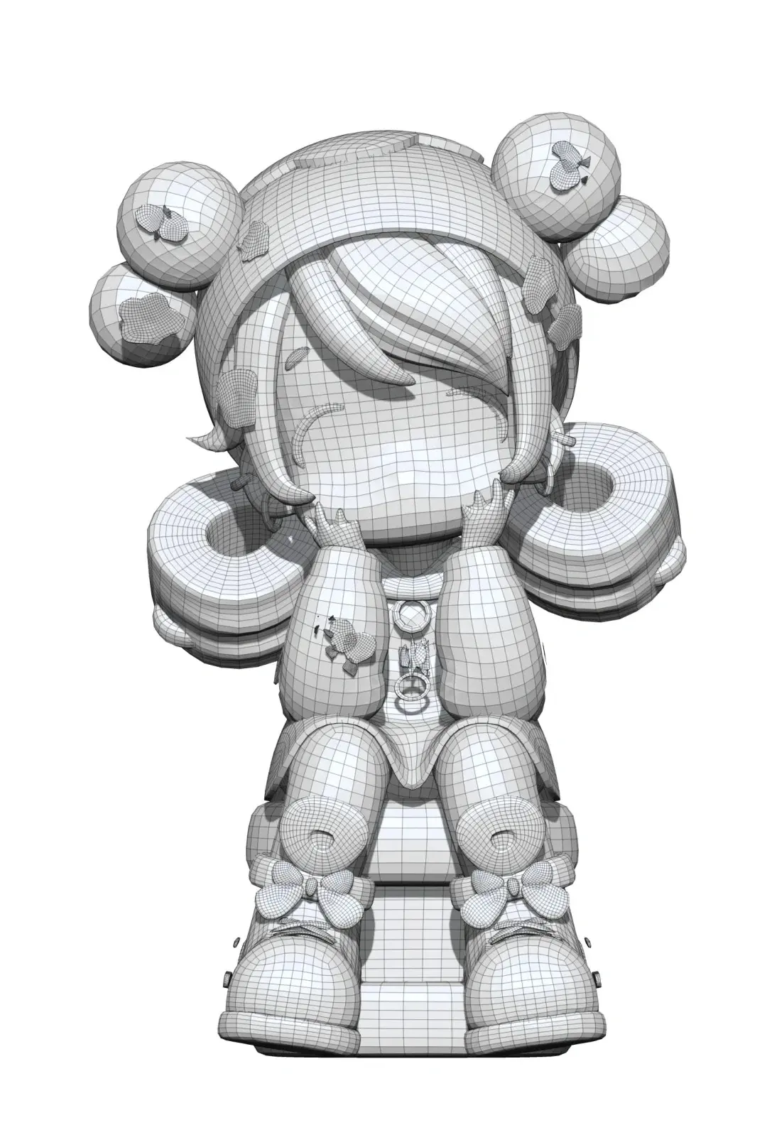 大三最得意的建模作品,老师说我毕业即就业