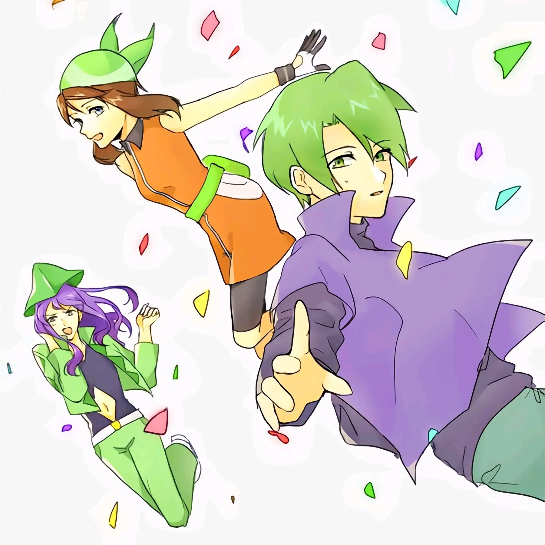 小霞艾莉丝水莲玛奥卡奇小遥小瞬哈利小智希特隆卡奇玛奥乌鲁玛奥的