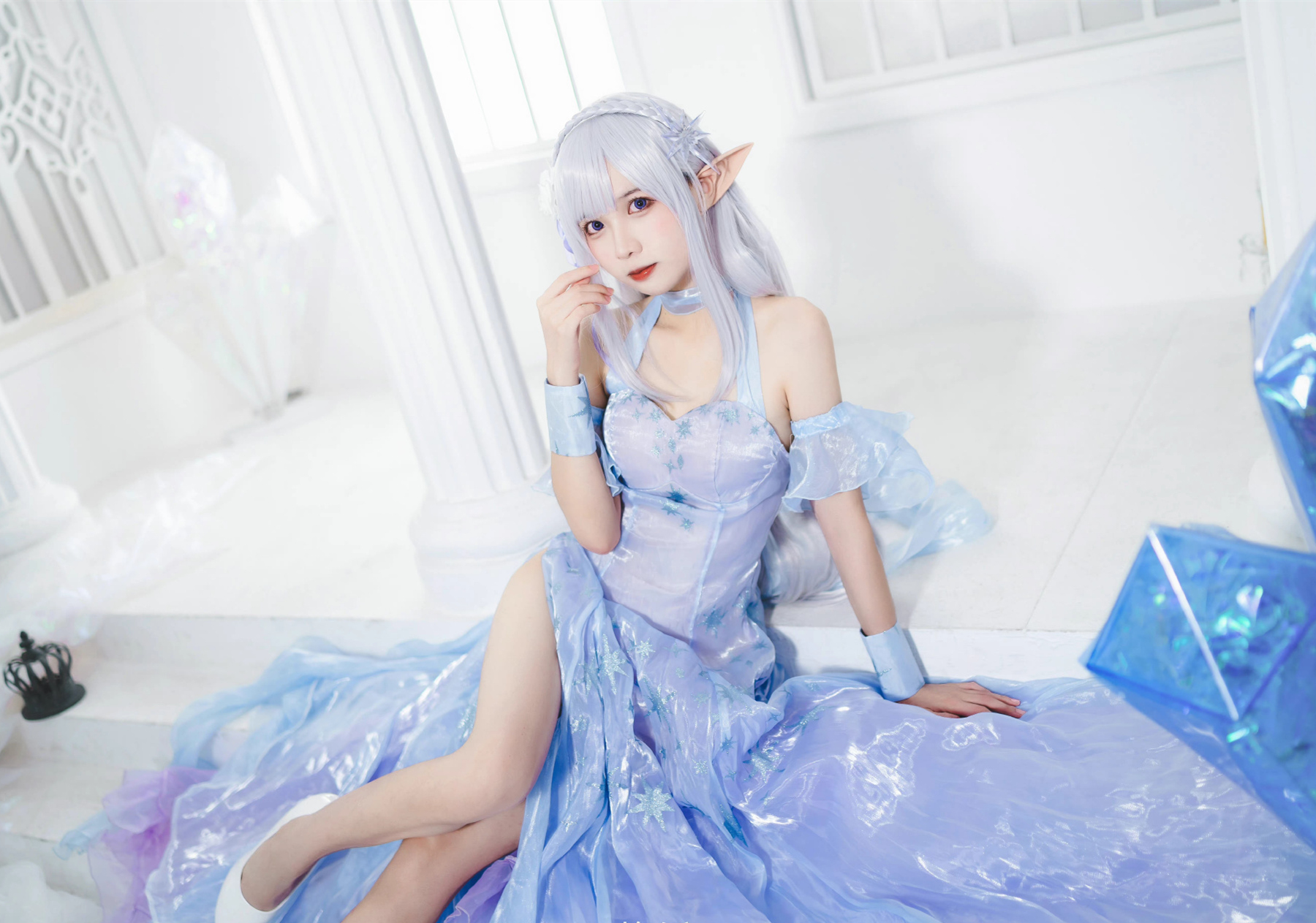 挽希Re：从零开始的异世界生活艾米莉亚cosplay3