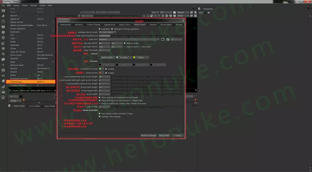 nuke界面工具节点中英文对照表 - 哔哩哔哩