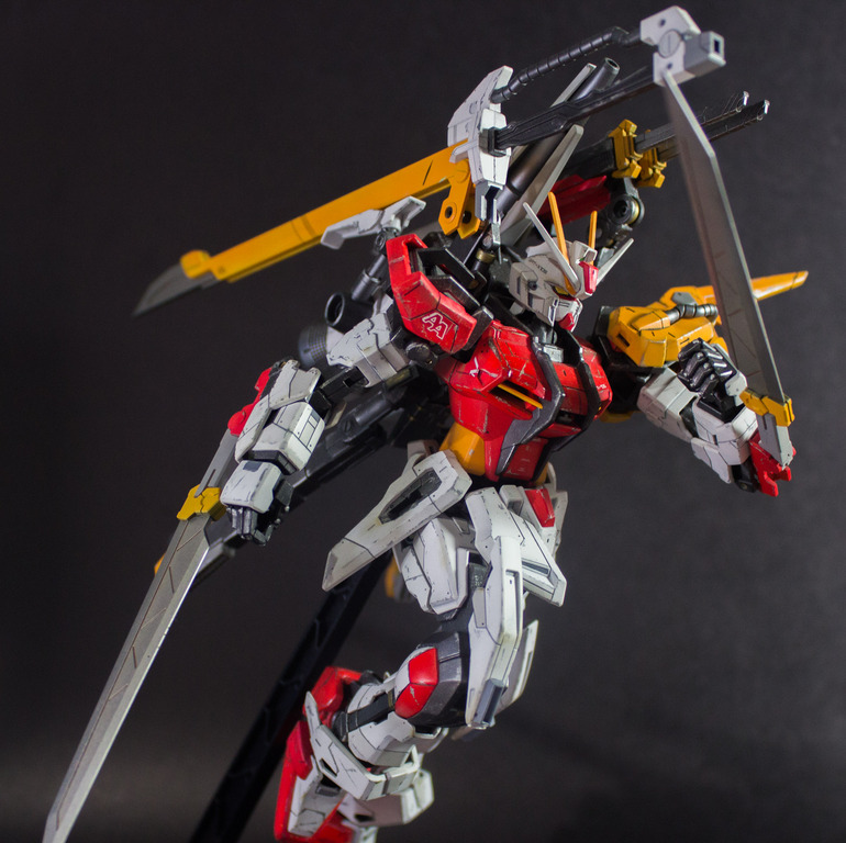 佳作欣赏mg1100advanced强袭高达e型