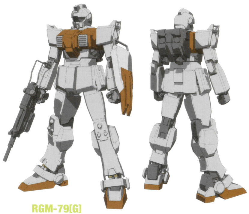 【机动战士高达】神秘巨人----RGM-79【G】陆战用先行量产型吉姆 - 哔哩哔哩