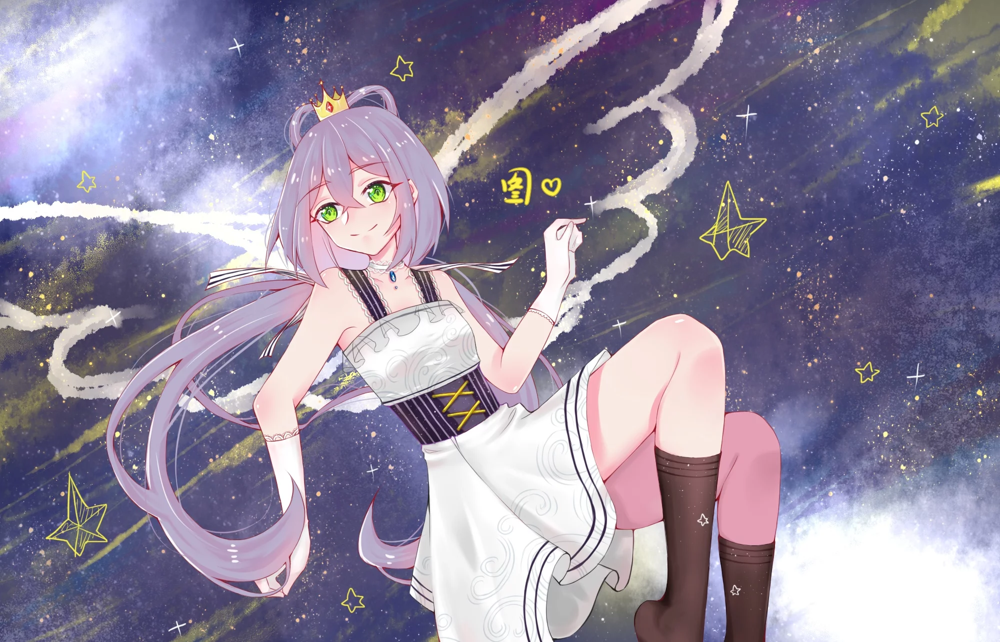 洛天依是一个情感丰富,看起来有点冒失和天然的15岁少女.