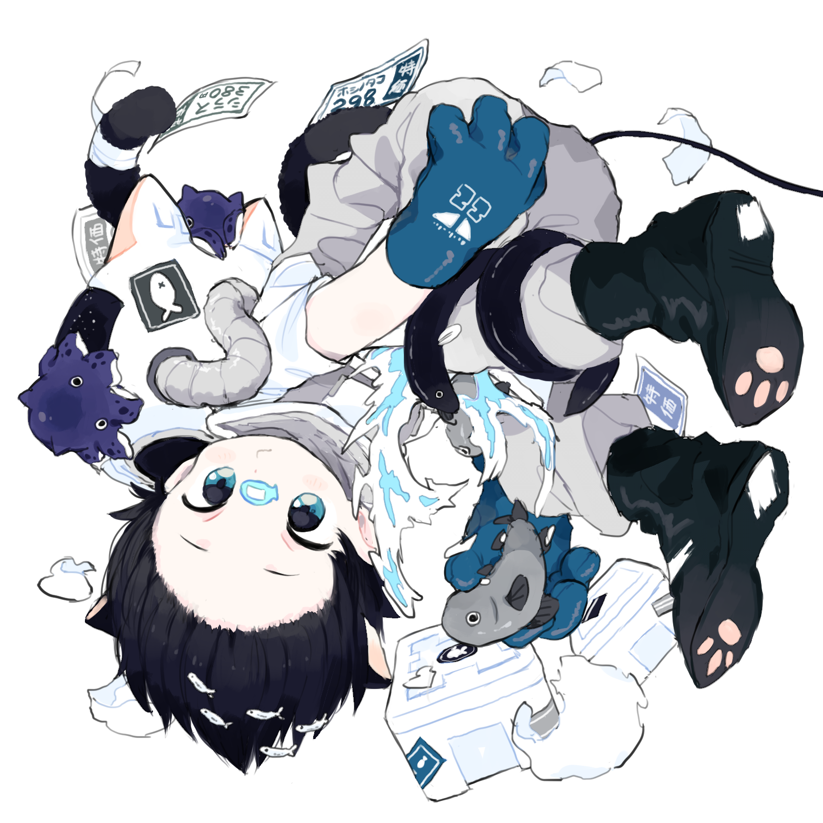 看起来好痛啊·贴着创可贴的男子—pixiv特辑(七十九)