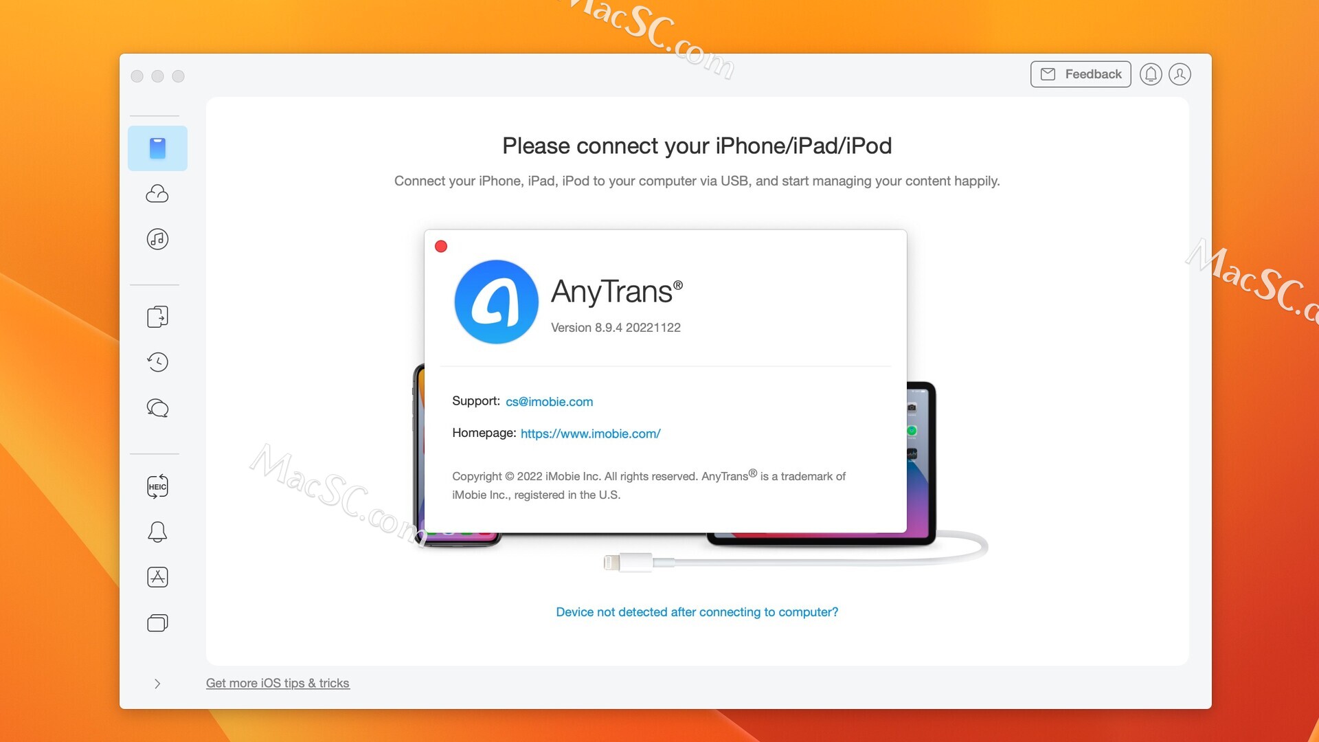 download the last version for android AnyTrans iOS 8.9.6.20231016