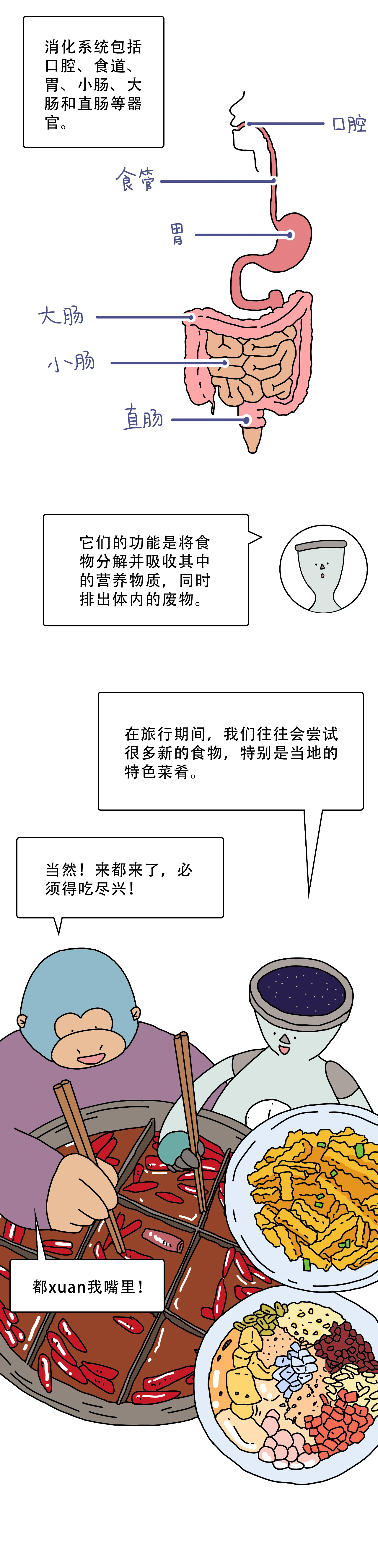 为什么一旅游就拉不出屎2