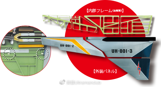 K.K.DeAGOSTINI 奥特飞鹰1号组装模型连载发售