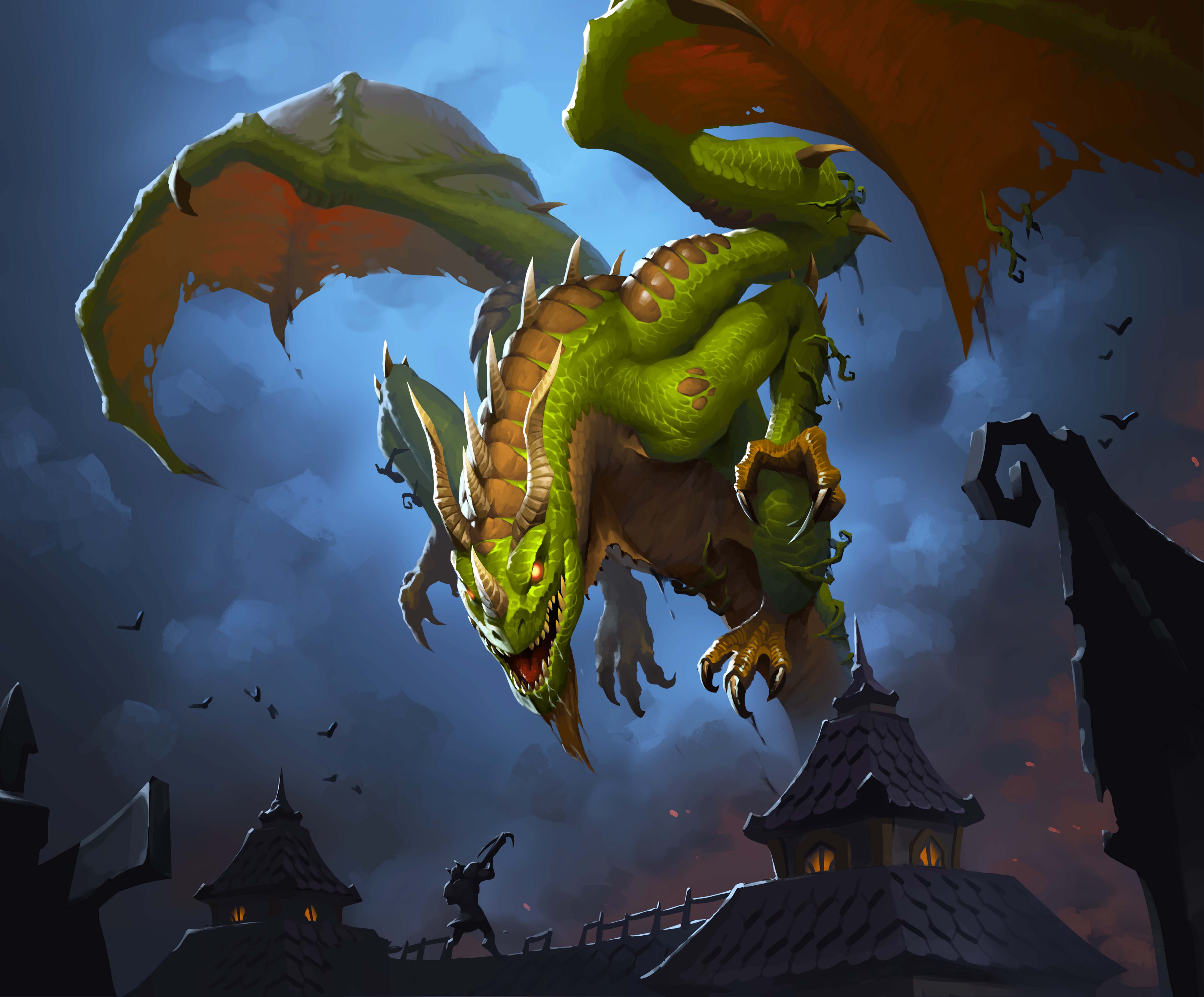 炉石传说女巫森林卡牌原画一览补遗