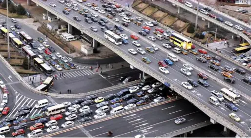 专治堵车的智能信号机 看一下路况就能 变脸 哔哩哔哩