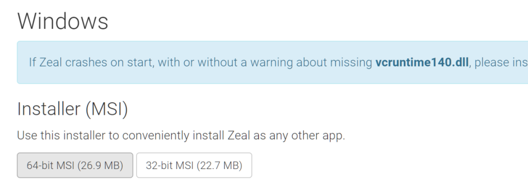 Zeal离线文档下载,以及报错解决方法 - 哔哩哔哩