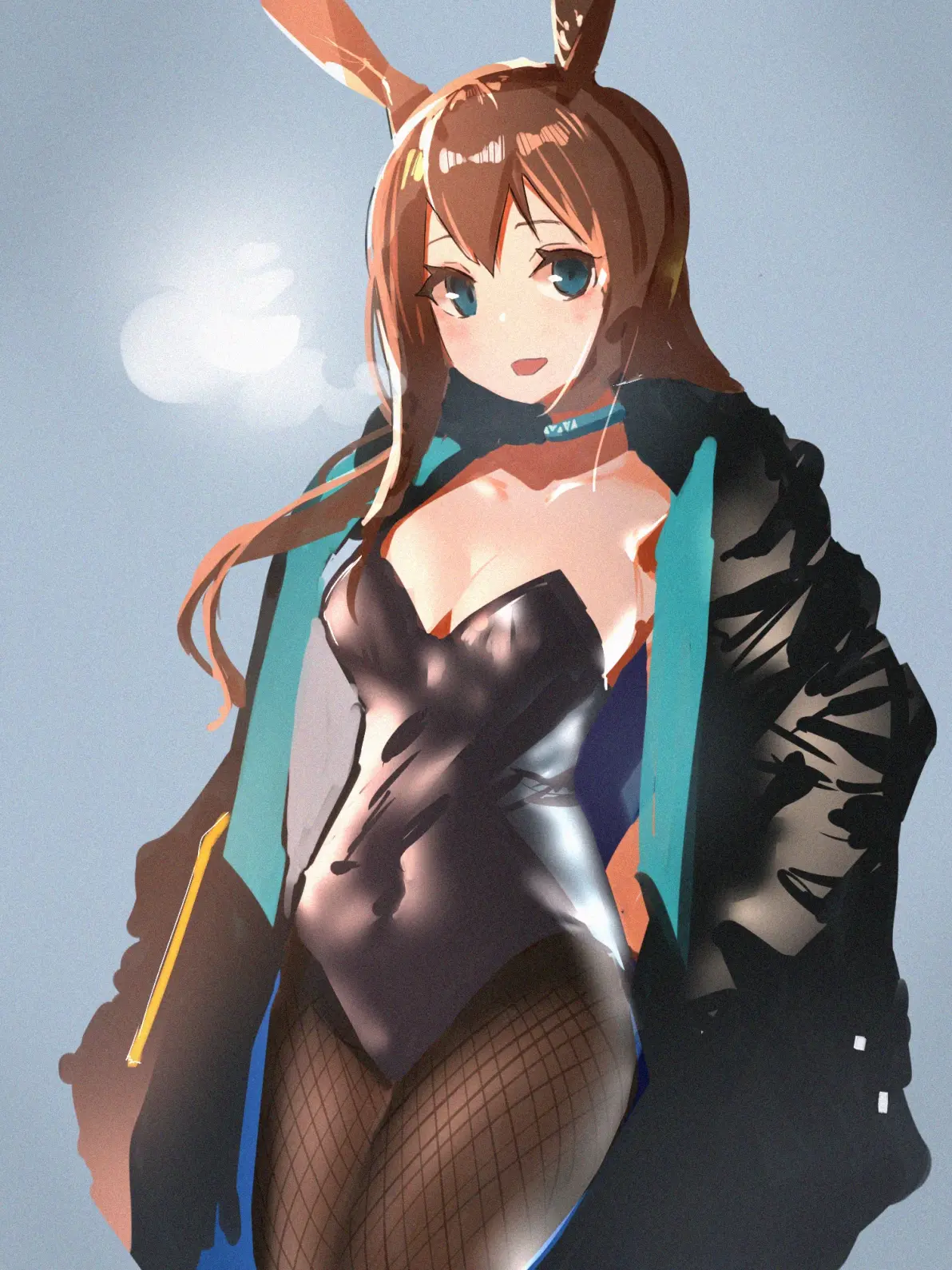 第七十一期 泳装夜莺泳装推王 兔女郎阿米娅 p站精选美图