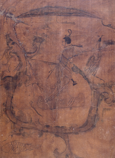 中国现存最早的帛画图片