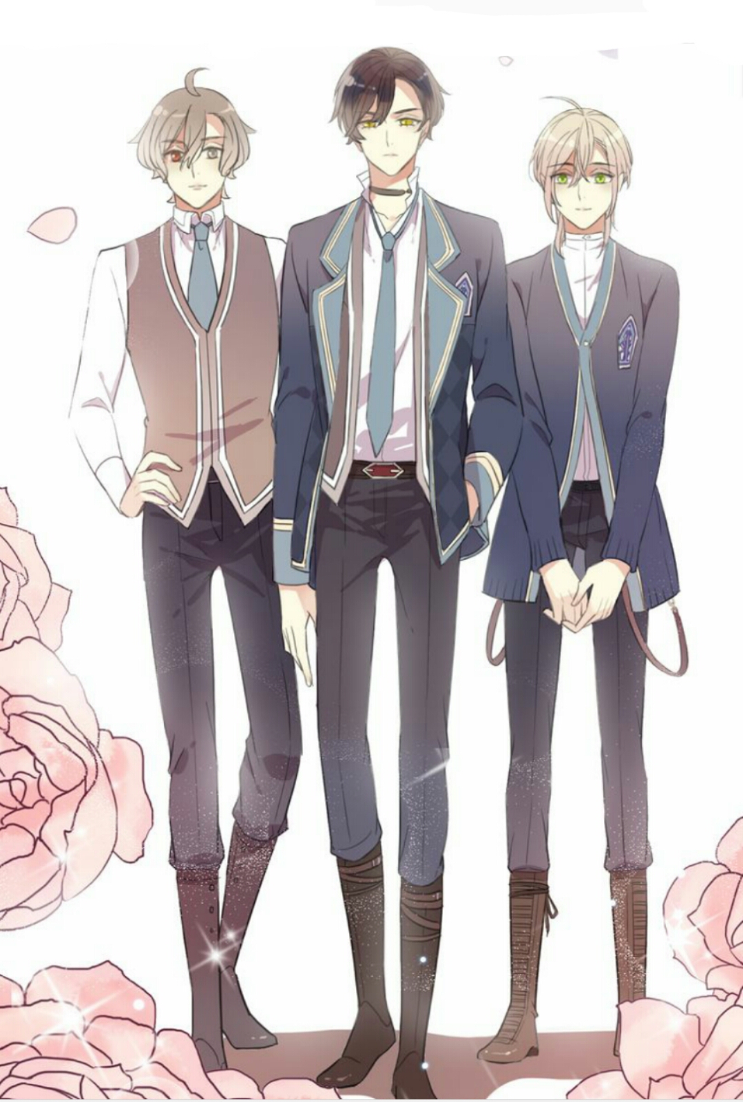 【自制】甜美的咬痕洛逸颜向漫画壁纸(第一期)