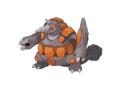 《精灵宝可梦》图鉴464:手中可以发射岩石的宝可梦——超甲狂犀