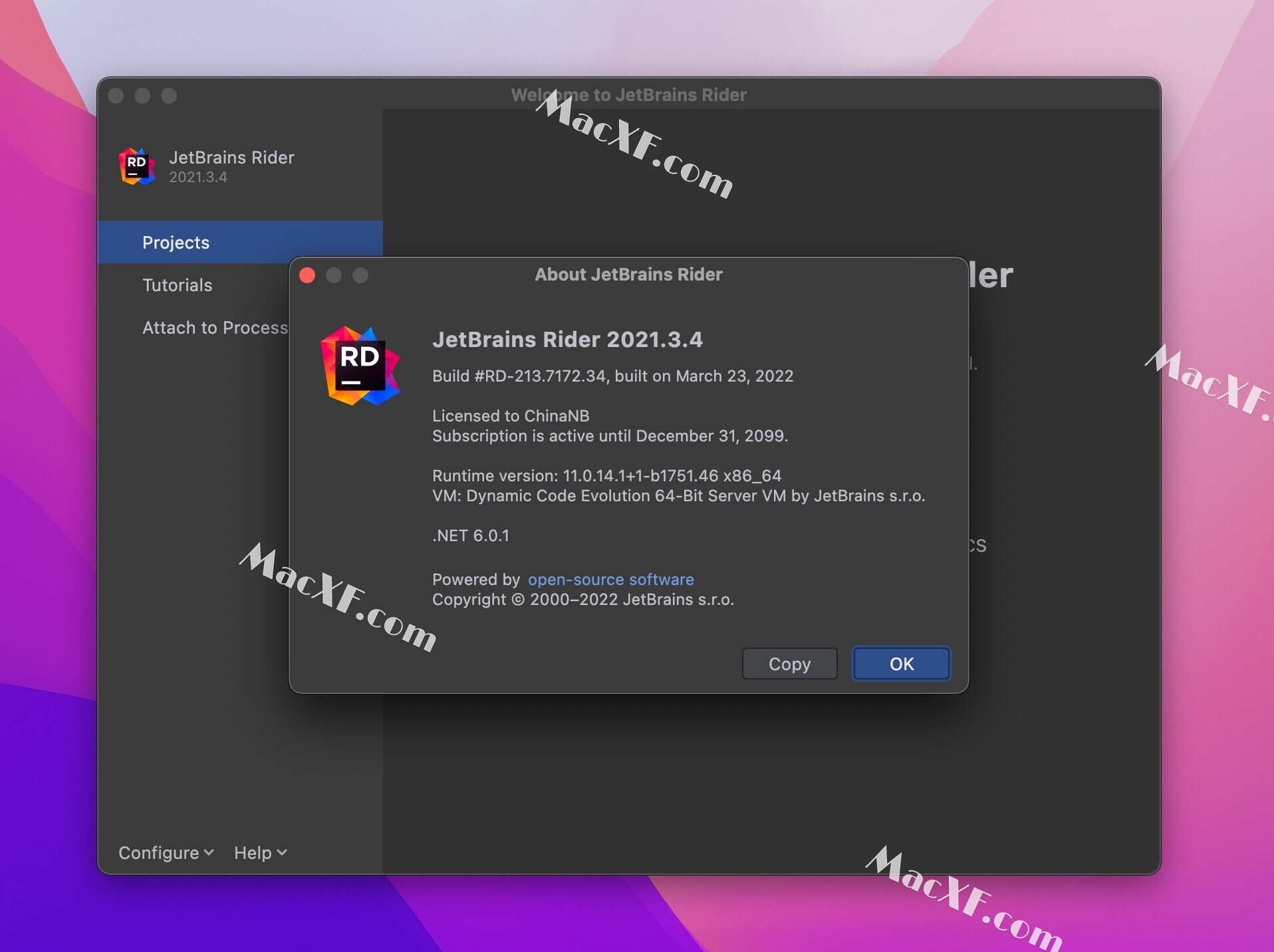  NET IDE JetBrains Rider Mac 