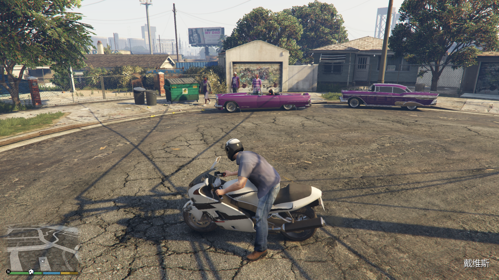 南洛圣都·戴维斯·格罗夫街以非洲裔为主的帮派,与家族帮是死对头